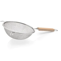 Großküchensieb, Ø 27 cm, Maschenweite 1 mm, Chromnickelstahl