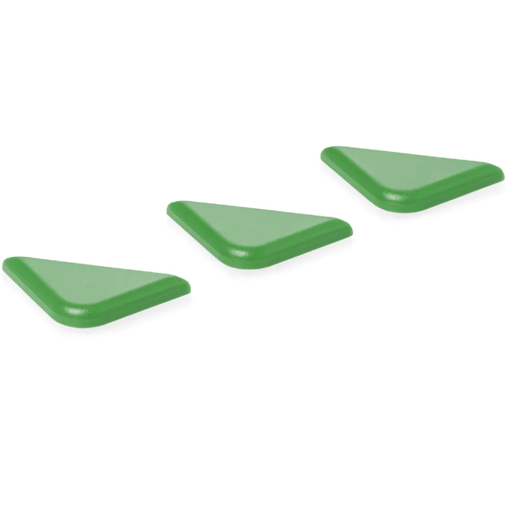 HACCP Markierungsclips Set GN 89, grün, Set á 50 Stück