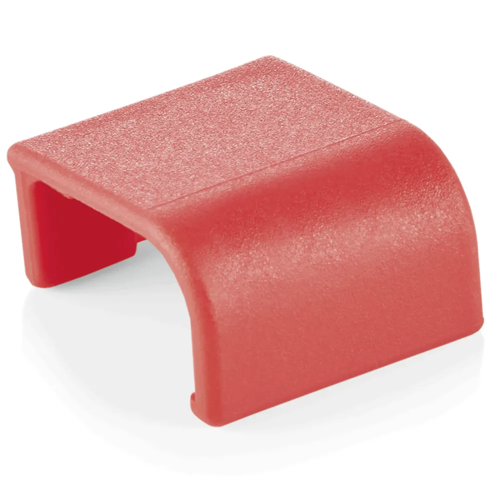 HACCP Markierungsclips Set GN 84, rot, Set á 50 Stück