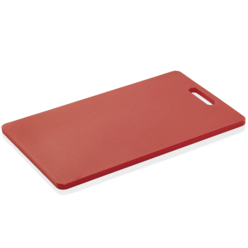 HACCP Schneidbrett HACCP CHOPPING BOARDS, 40 x 25 x 1,2 cm, rot, Polyethylen