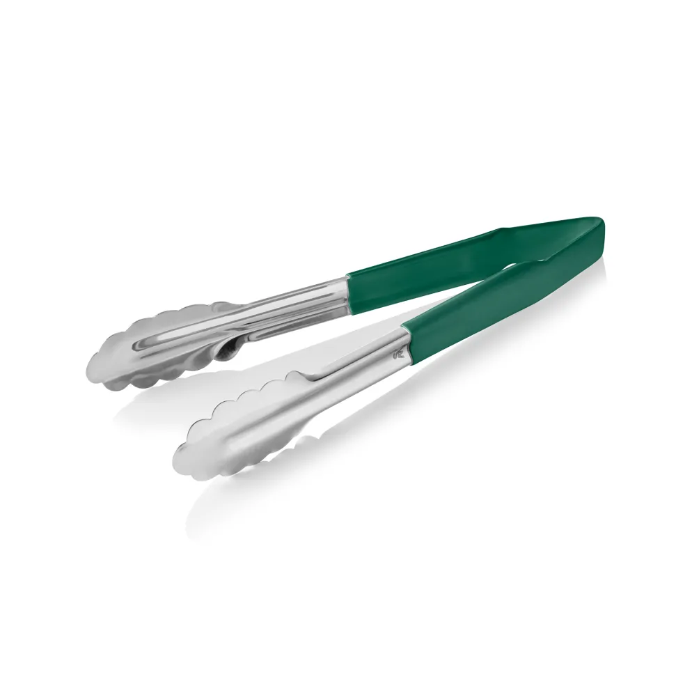 HACCP Universalzange HACCP TONGS, 23 cm, grün, Chromstahl 18/0