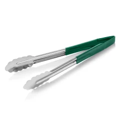 HACCP Universalzange HACCP TONGS, 30 cm, grün Chromstahl 18/0