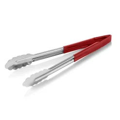 HACCP Universalzange HACCP TONGS, 30 cm, rot, Chromstahl 18/0
