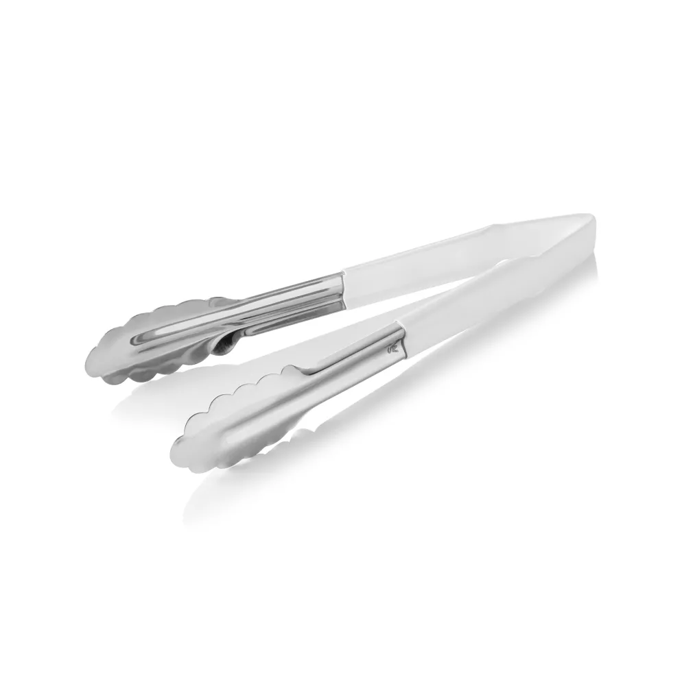 HACCP Universalzange HACCP TONGS, 23 cm, weiß, Chromstahl 18/0