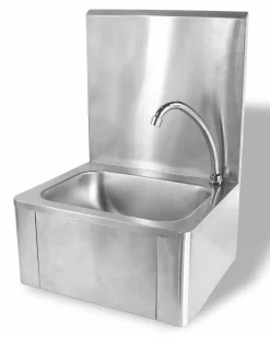 Handwaschbecken CS mit Knie-Bedienung, 400x330x570mm