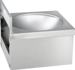 Handwaschbecken eckige Form ohne Mischbatterie BxTxH 40x40x23,5cm