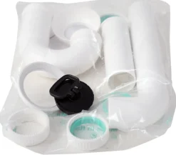 Handwaschbecken eckige Form ohne Mischbatterie BxTxH 40x40x23,5cm
