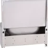 Handwaschbecken halbrunde Form BxTxH 48x35x52cm