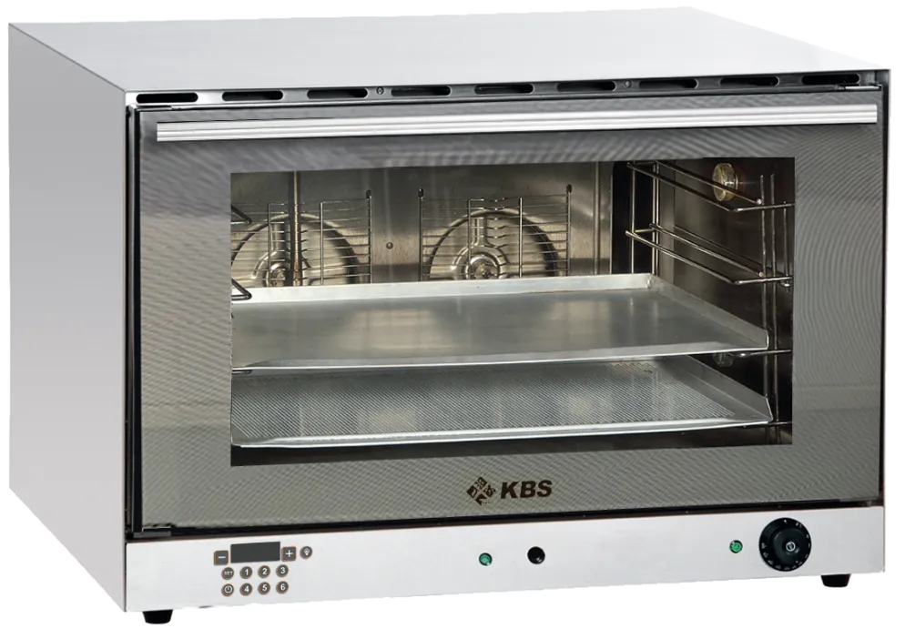 Heißluftofen Euronorm 835 mm 6,4 kW mit Beschwadung, Tischgerät