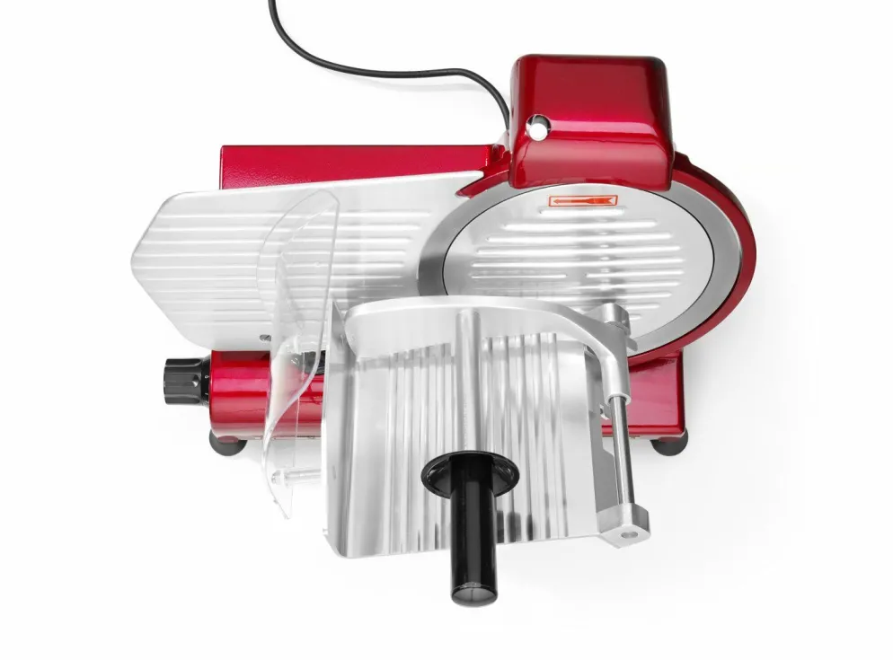 HENDI Aufschnittmaschine rot Profi Line ⌀250mm, 320W