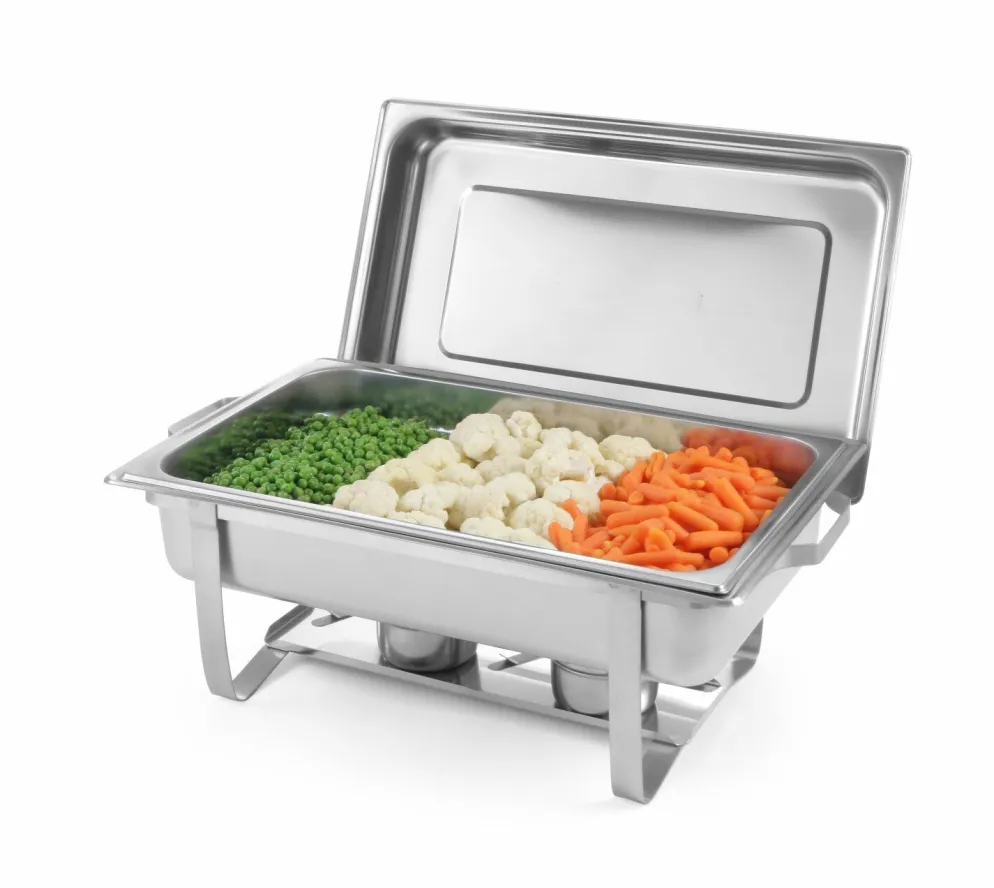 HENDI Chafing Dish Economic GN 1/1, 9 L (2 Stück)