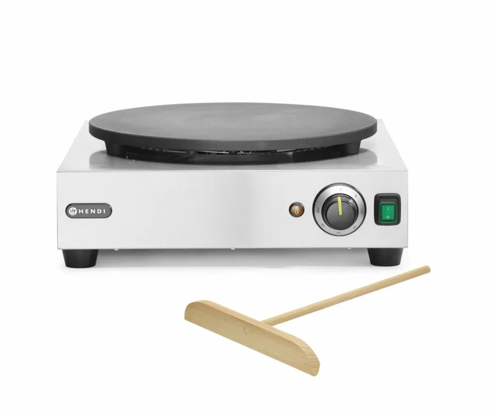 HENDI Crepesplatte Ø 400 mm, 3000W