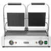 HENDI Doppel-Kontaktgrill links gerillt rechts Glatt, Breite 570mm