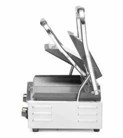 HENDI Doppel-Kontaktgrill links gerillt rechts Glatt, Breite 570mm