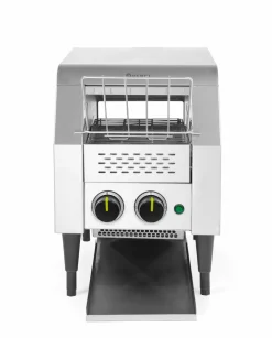 HENDI Durchlauf Toaster Edelstahl einzeln, Band einstellbar, 1340W
