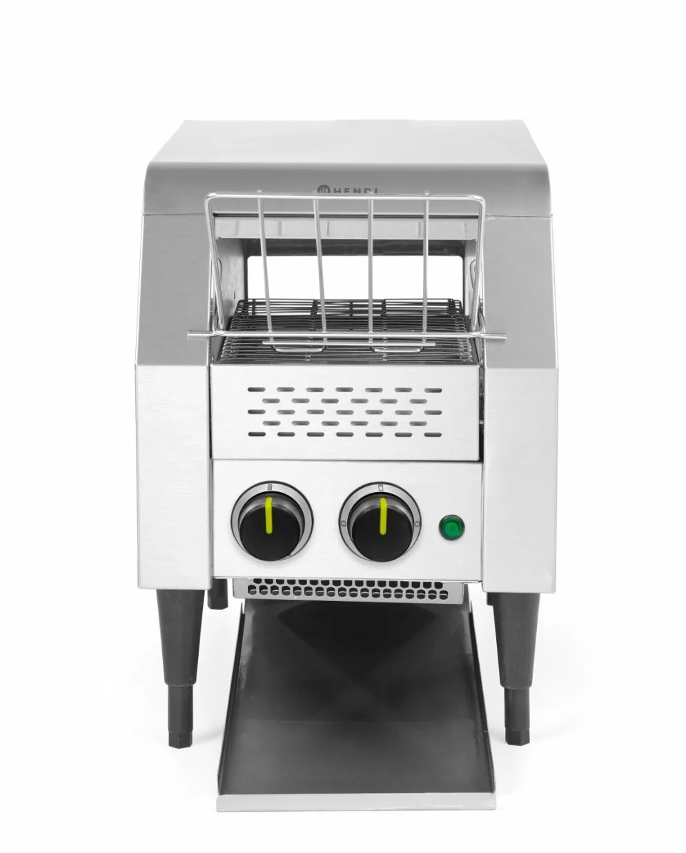 HENDI Durchlauf Toaster Edelstahl einzeln, Band einstellbar, 1340W