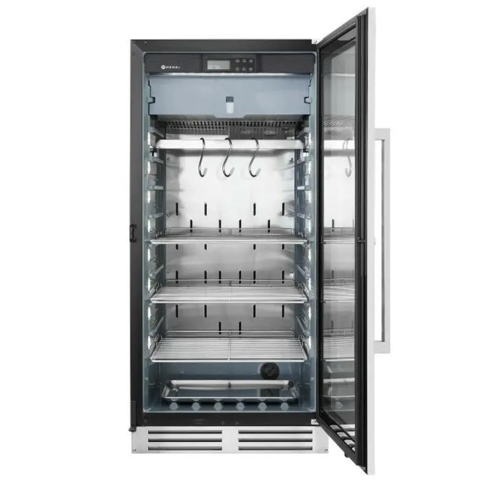 HENDI Fleischreifeschrank Edelstahl 233 L, UVC-Sterilisation