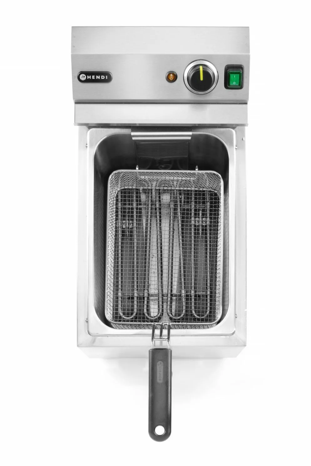 HENDI Fritteuse mit Ablasshahn 10L, 400V 6,6kW