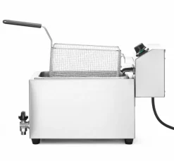 HENDI Fritteuse mit Ablasshahn 10L, 400V 6,6kW