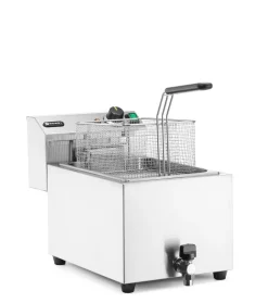 HENDI Fritteuse mit Ablasshahn 10L, 400V 6,6kW