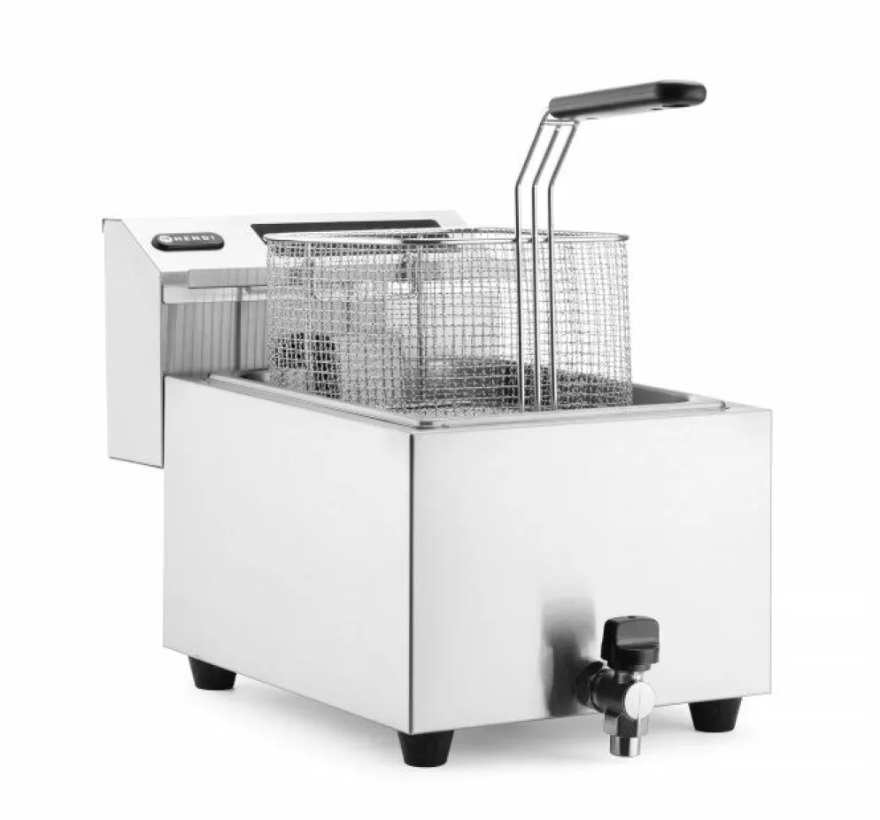 HENDI Fritteuse ProfiLine, digital Bedienfeld, Timer, 8 L, 3,5kW