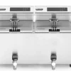 HENDI Fritteuse ProfiLine, digital Bedienfeld, Timer, 2x 8L, 7kW
