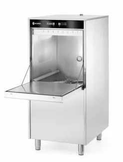 HENDI Geschirrspülmaschine für Tabletts, Töpfe, Korb 50x60cm, Dosierpumpen, Ablaufpumpe, 400V