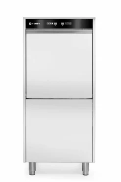HENDI Geschirrspülmaschine für Tabletts, Töpfe, Korb 50x60cm, Dosierpumpen, Ablaufpumpe, 400V