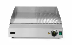 HENDI Grillplatte Profi Line 1/2glatt 1/2gerillt, 2400W