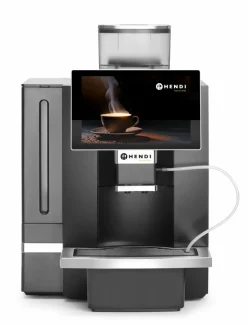 HENDI Kaffeevollautomat für 80 bis 100 Tassen, 6 L Wassertank, Touchscreen