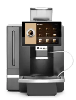 HENDI Kaffeevollautomat mit Touchscreen, 6 l Wassertank, 19 bar