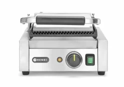 HENDI Kontaktgrill Grillfläche oben/unten gerillt, Breite 310mm