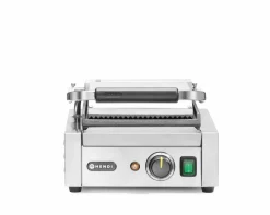 HENDI Kontaktgrill oben gerillt/unten glatt, Breite 310mm