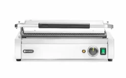 HENDI Kontakt-Grill Panini XL gerillt, 548x415x210mm