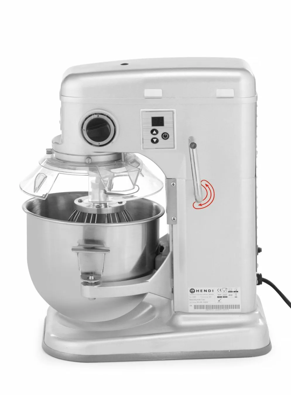 HENDI Professioneller Planetenrührer 7L, 650W Kitchen Line