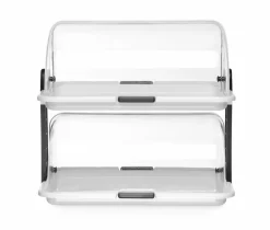 HENDI Roltop-Präsenter Doppeldeck 465x310x410 mm