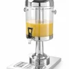 HENDI Saftdispender 8L, PC Edelstahl