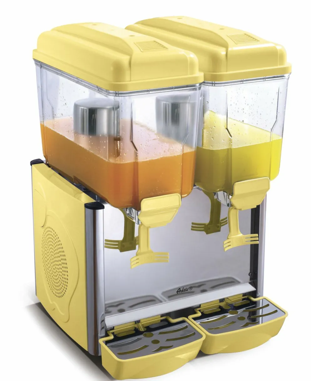 HENDI Saftdispender 2x12L, 430x430x640 mm