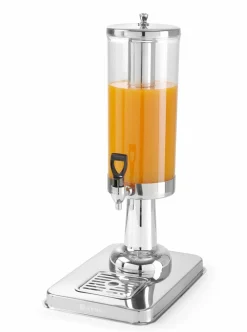 HENDI Saftspender 3L, PC Edelstahl