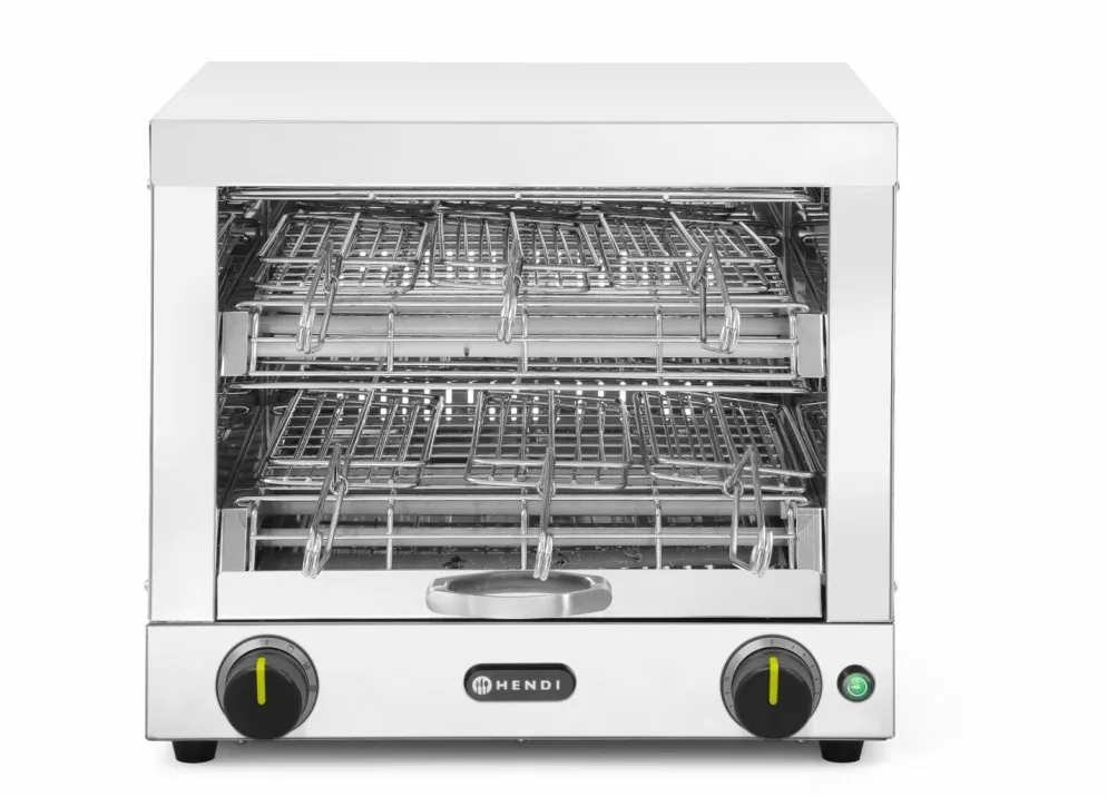HENDI Sandwichtoaster doppelt mit 6 Zangen, 3000W