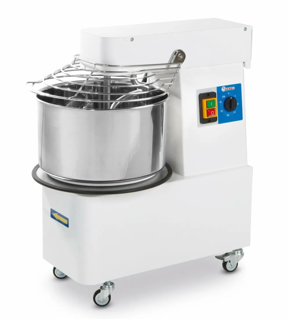 HENDI Spiralteigmachine 22L, 17Kg, Timer, 400V