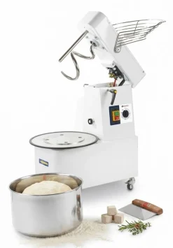 HENDI Spiralteigmaschine 22L, 17Kg, Schüssel abnehmbar, Timer, 400V