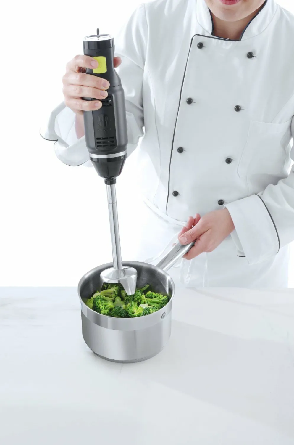 HENDI Stabmixer design by Bronwasser mit 6 Geschwindigkeiten 250W