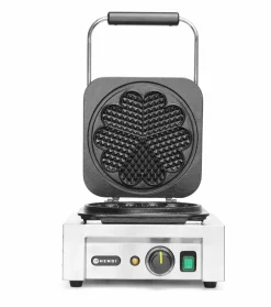 HENDI Waffeleisen Herz, 5 verbundene Herzen
