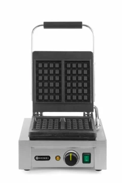 HENDI Waffeleisen Liège, zwei 4x6 rechteckige Muster