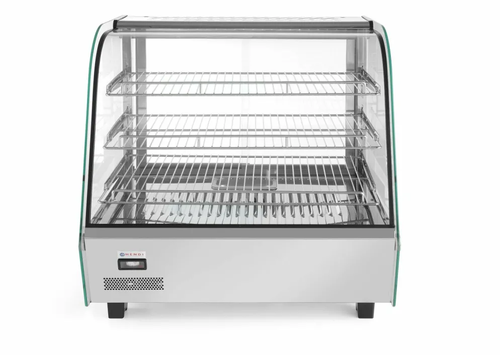 HENDI Warmhaltevitrine 3 Auslagen 160 Liter, 857mm