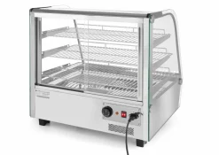 HENDI Warmhaltevitrine 3 Auslagen 160 Liter, 857mm