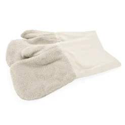 Hitzefausthandschuhe Paar, 40 cm, Baumwolle, Polyesterfaserstoff