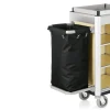 Hotel Zimmerservicewagen Isabella, helle Holzoptik 95x54x116cm