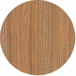HPL-Premium Runde Tischplatte Noce Royal, ø 80 cm, Stärke: 2,2 cm